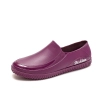 2025  new design water proof low hem women rain boot flat rain boot Color color 1