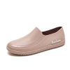 2025  new design water proof low hem women rain boot flat rain boot