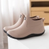 2022  new design autumn winter warm fleece water proof  women rain boot outdoor boot Color color 1