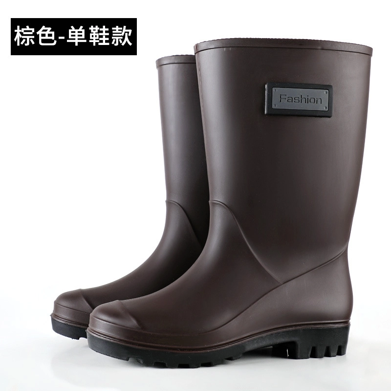 2025 new design PVC water proof out door women rain boot high boot