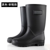 2025  new design PVC water proof  out door women rain boot high boot Color color 2