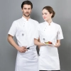 2022   summer short  bread house baker cooking  coat  chef jacket uniform workwear