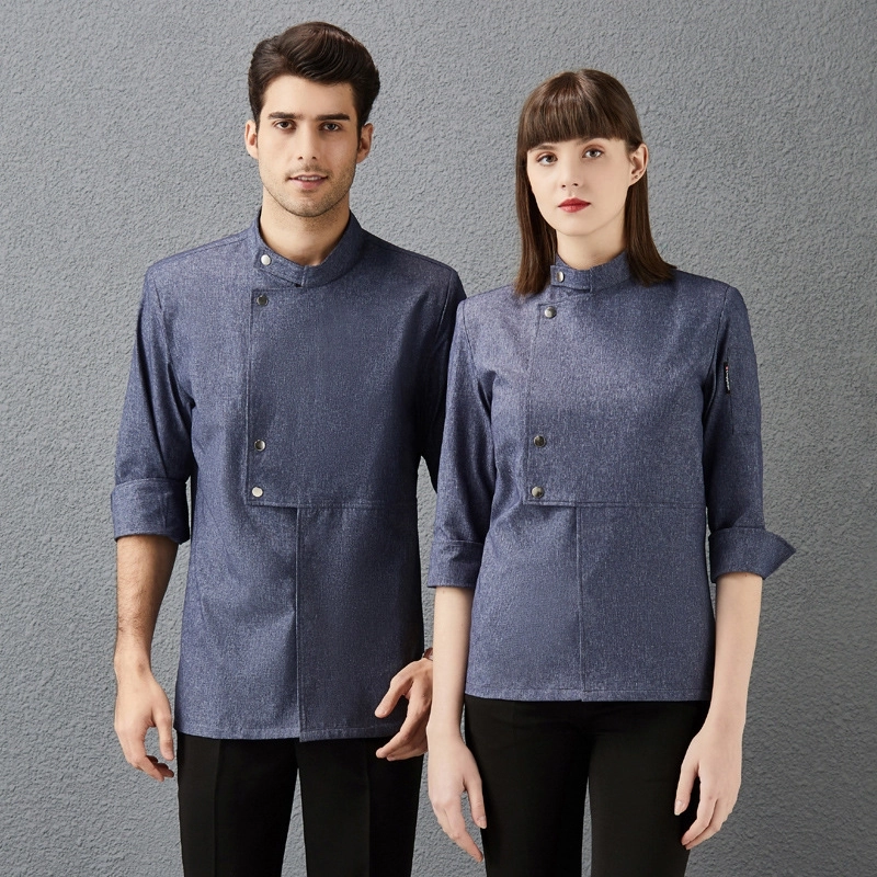 2025 upgrade fashion chef  coat  chef jacket uniform workwear  baker jacket