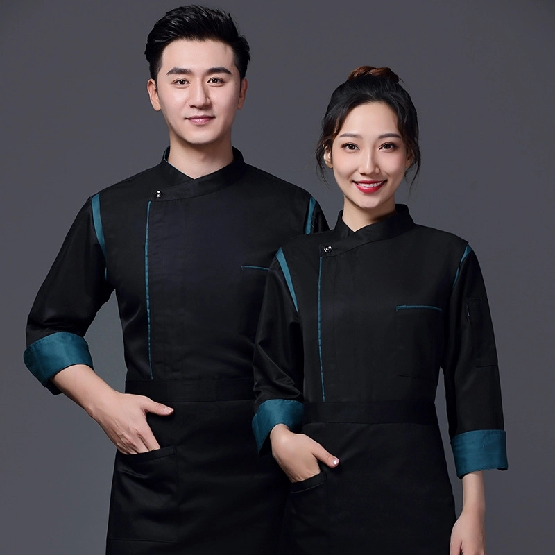 2025 fashion long sleeve good quality chef jacket uniform bread house baker chef blouse jacket working uniform
