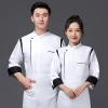 2022 fashion long  sleeve good quality chef jacket uniform  bread house  baker  chef blouse jacket working uniform