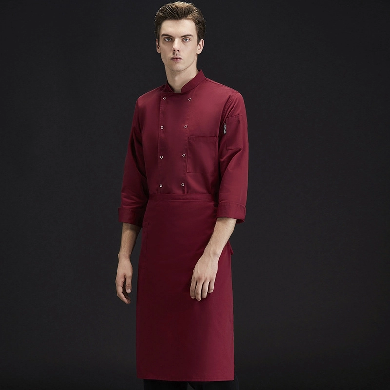 2025 long sleeve coffee bar chef master chef jacket discount bread house baker chef blouse jacket cheap price