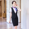 2022 fashion women Attendant uniform Suits vest pant  sales representative uniform working wear