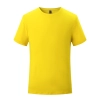 simple round collar  cotten blends company uniform work staff t-shirt unifrom team workwear