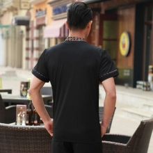 Thailand elements teahouse coffe bar waiter man uniform shirt