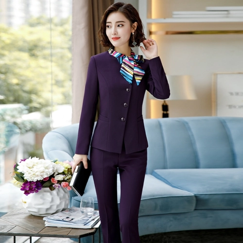 2025 fashion women Attendant Suits  sales representative uniform working wear formal