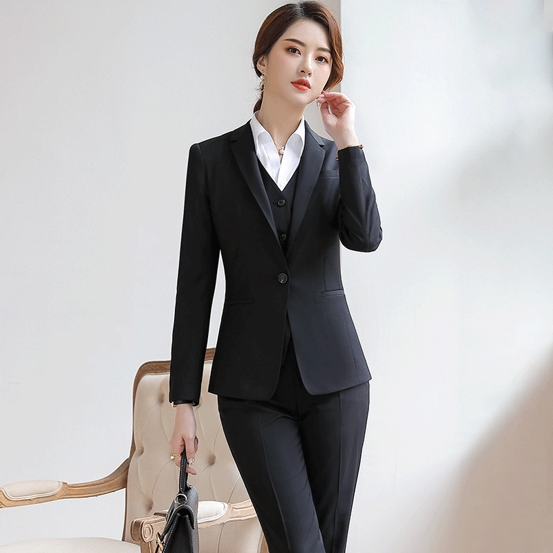 2025 fashion women Attendant Suits sales representative uniform working wear formal