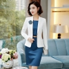 2022 fashion  women flight Attendant dress blazer Suits sales representative  suit uniform