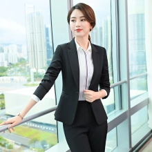 nice business office lady women work suit female skirt /pant suit  uniform work wear