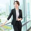 nice business office lady women work suit female skirt /pant suit  uniform work wear
