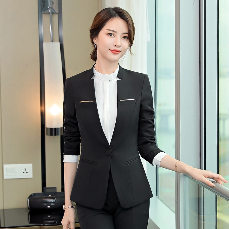 2025 red color wedding business office lady women work suit female pant suit work wear