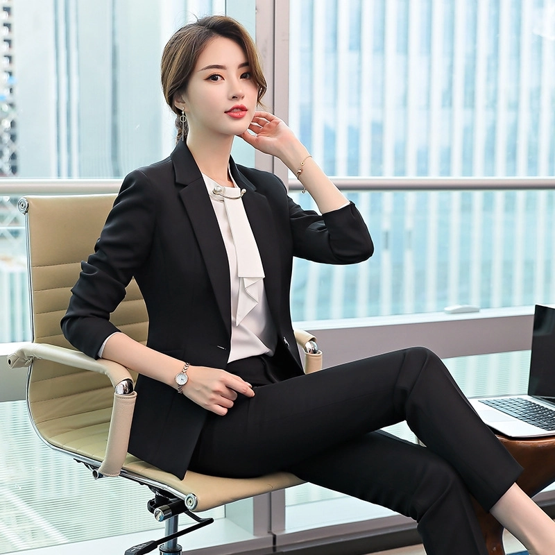2025 new business  work suit female  pant suit  work wear for women