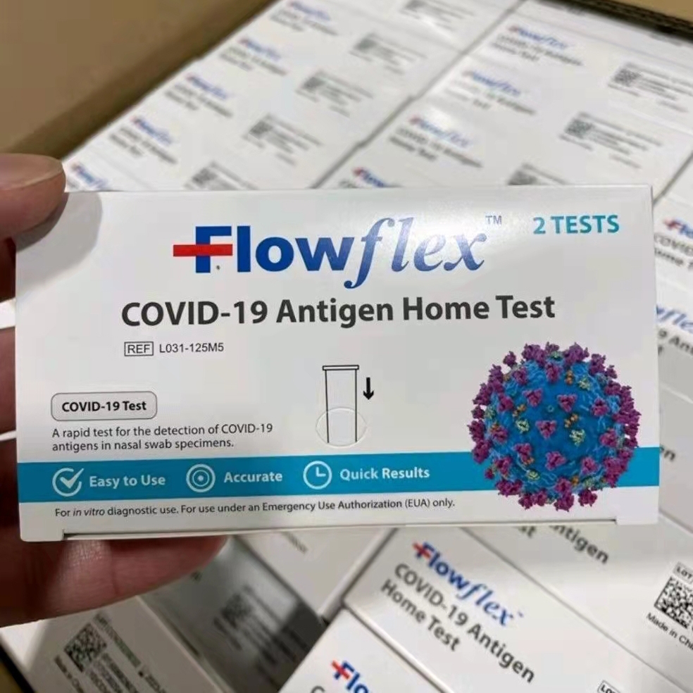 Acon FlowFlex covid19 antigen rapid test kit home test OTG USA ready