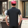 traditional China style short sleeve waiter shirt uniform