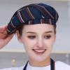 high quality Europe restaurant pub unisex waiter beret hat waitress cap