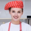 high quality Europe restaurant pub unisex waiter beret hat waitress cap