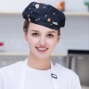 high quality Europe restaurant pub unisex waiter beret hat waitress cap