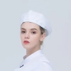 high quality Europe restaurant pub unisex waiter beret hat waitress cap