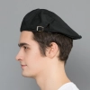Adjustable size Europe restaurant pub waiter beret hat  cap