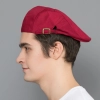 Adjustable size Europe restaurant pub waiter beret hat  cap