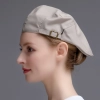 fashion Adjustable size Europe restaurant pub waiter/waitress beret  cap Color color 10