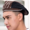 high quality summer breathable mesh unisex waiter beret hat waitress cap chef cap hat Color color 20