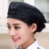 high quality summer breathable mesh unisex waiter beret hat waitress cap chef cap hat