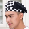 high quality summer breathable mesh unisex waiter beret hat waitress cap chef cap hat
