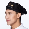 cheap price summer breathable mesh waiter beret hat  chef cap hat