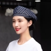 cheap denim breathable mesh waiter beret hat  chef  hat