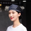 cheap denim breathable mesh waiter beret hat  chef  hat Color color 4