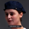 fashion Europe style denim breathable mesh waiter  chef  beret hat Color color 5