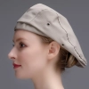 good quality adjustable size cafe pub  beret hat  for chef waiter