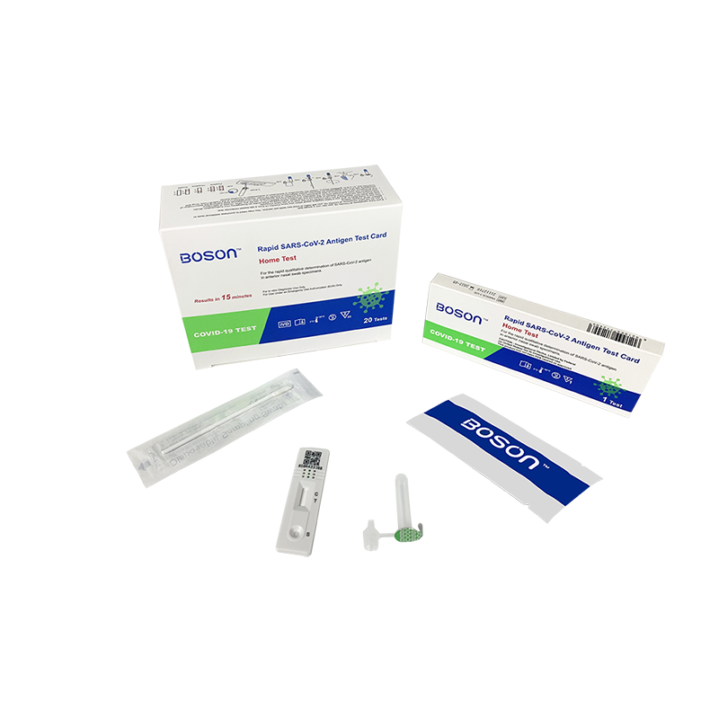 Boson  Rapid SARS-CoV-2 Antigen Test Card FDA EUA Certificated covid 19 home test kit CIF USA