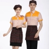 summer thin short sleeve good quality waiter uniform