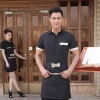 popular professional women men uniform for hotel waiter