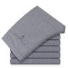 fashion Knitted linen formal men office work pant trousers