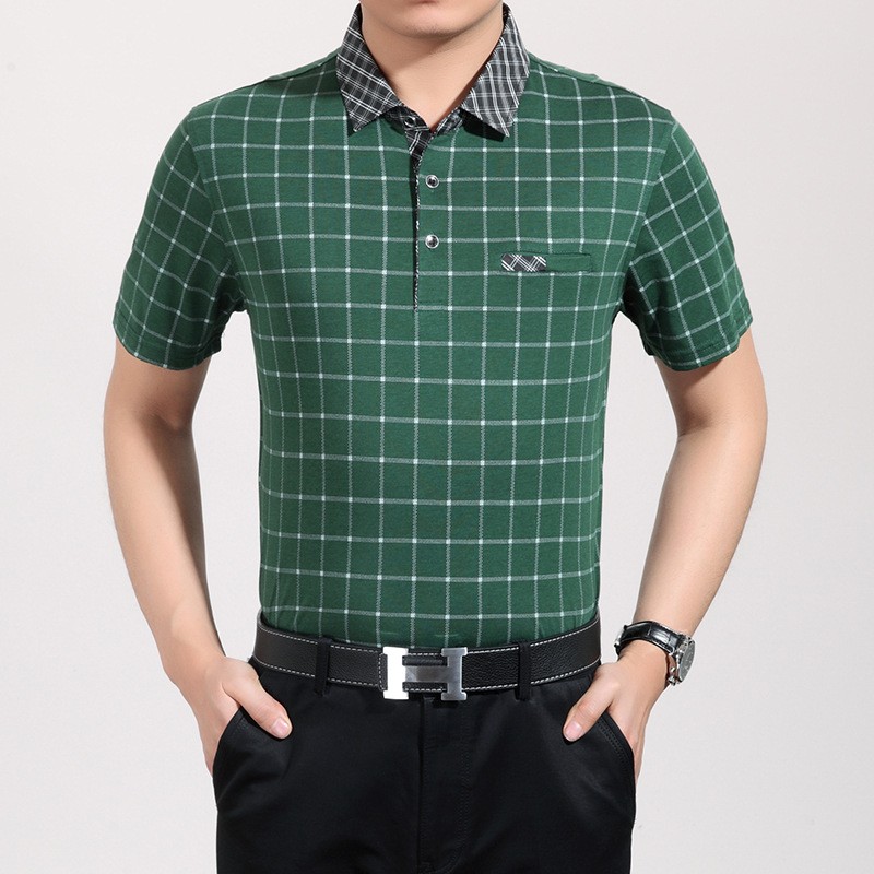 dashed line print young men tshirts 100% cotton Factory Wholesale