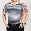 comfortable good quality mercerized cotton fabrics casual T-shirt