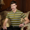 France design combed cotton summer men polos shirts