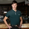 Spain design short sleeve male t-shirt polo