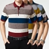 summers mulberry silk knitting elegant man T-shirts