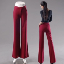 young fashion lady large flare bell bottom pant,women trousers