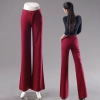 young fashion lady large flare bell bottom pant,women trousers