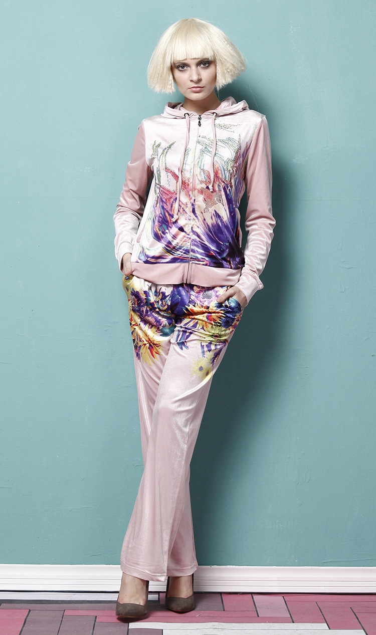 modern design fashion velvet sportswear Wholesale Discount Cheap Price