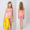 heart print child girl swimwear wholesale